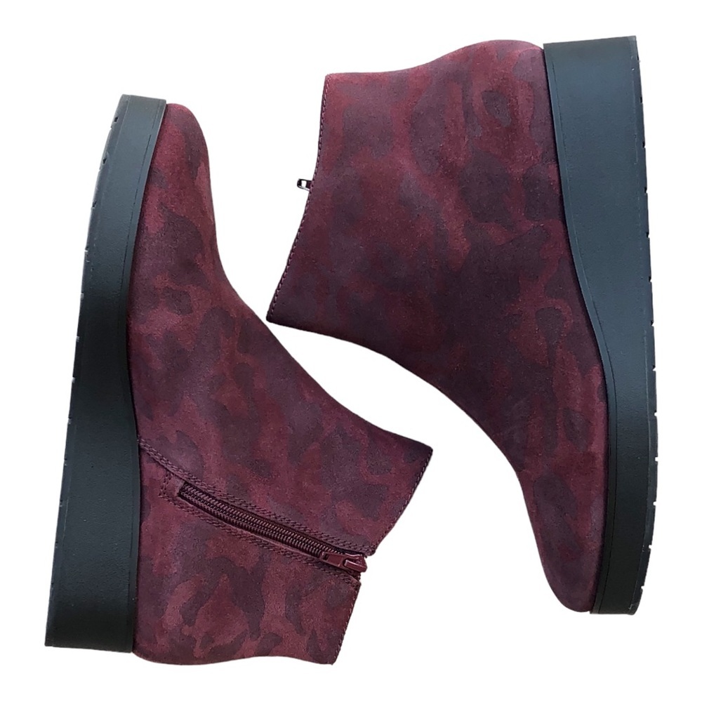 Lucky Brand Womens Karmeya Sugar Red Fashion Boots Size 9.5 M - Picture 12 of 14